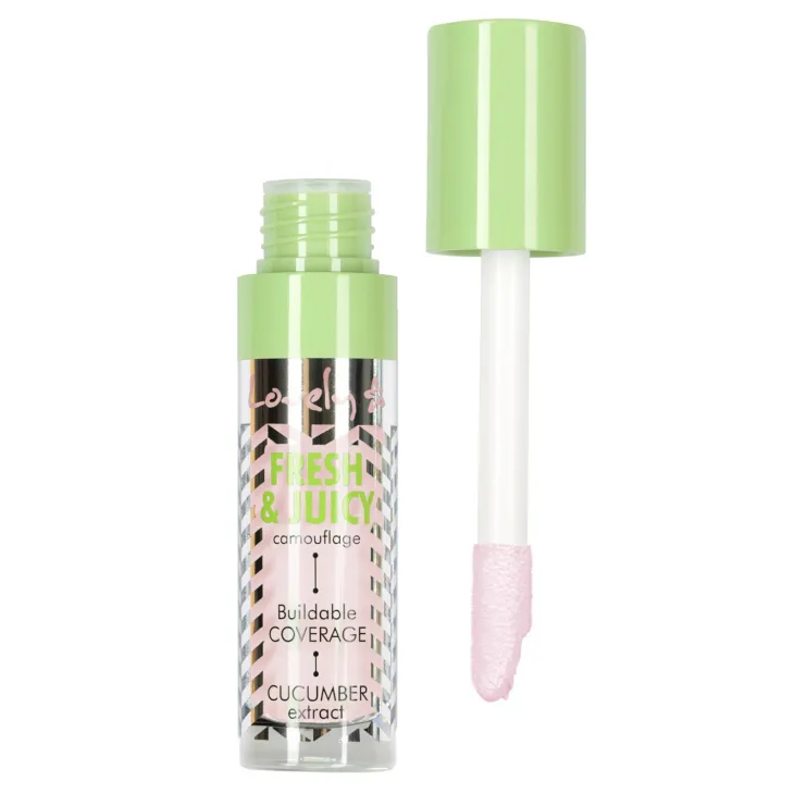 Lovely Fresh & Juicy Camouflage różowy korektor do twarzy 4 4,5 g