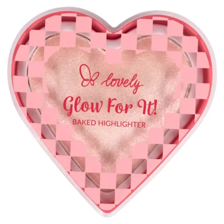 Lovely Glow For It wypiekany rozświetlacz do twarzy 9 g