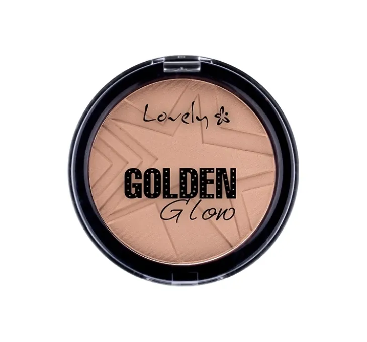 Lovely Golden Glow nr 3 matujący puder do twarzy 10 g
