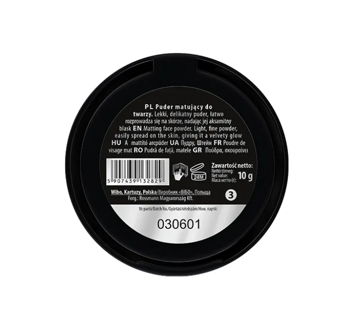 Lovely Golden Glow nr 3 matujący puder do twarzy 10 g