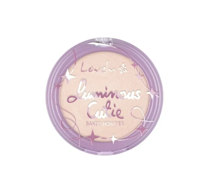 Lovely Luminous Cutie rozświetlający puder do twarzy Transparent 5 g