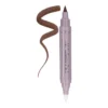 Lovely No Worries 2in1 eyeliner dwustronny Brown