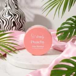 Lovely Peachy Color Balance sypki puder pod oczy 3,5 g