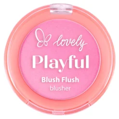 Lovely Playful Blush Flush kremowo-pudrowy róż do policzków 01 Girly 7 g