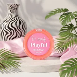 Lovely Playful Blush Flush kremowo-pudrowy róż do policzków 01 Girly 7 g