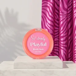 Lovely Playful Blush Flush kremowo-pudrowy róż do policzków 01 Girly 7 g