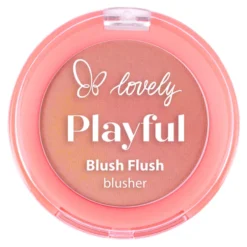Lovely Playful Blush Flush kremowo-pudrowy róż do policzków 02 Poppy 7 g