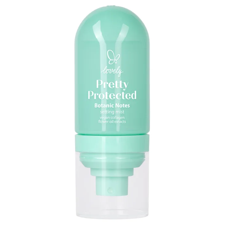 Lovely Pretty Protected Botanic Notes matująca mgiełka utrwalająca makijaż 60 ml