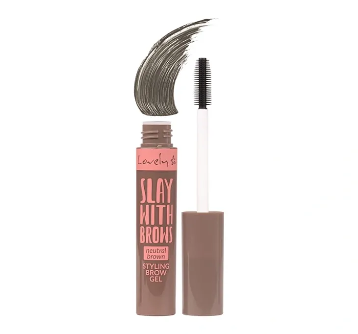 Lovely Slay With Brows utrwalający i koloryzujący żel do brwi 01 Neutral Brown
