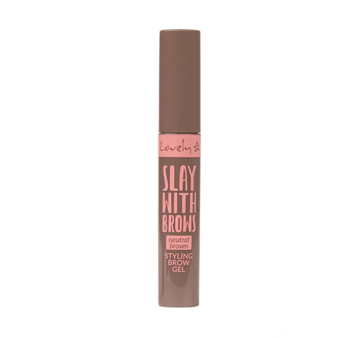 Lovely Slay With Brows utrwalający i koloryzujący żel do brwi 01 Neutral Brown