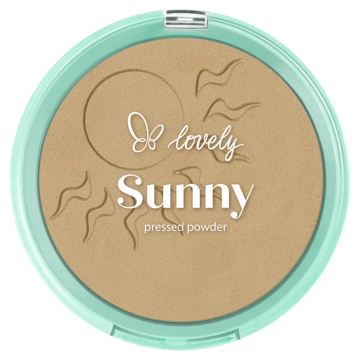 Lovely Sunny Powder prasowany puder brązujący o matowym wykończeniu 16 g