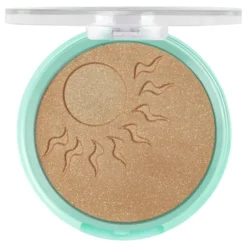 Lovely Sunny Powder prasowany puder brązujący z drobinkami 16 g