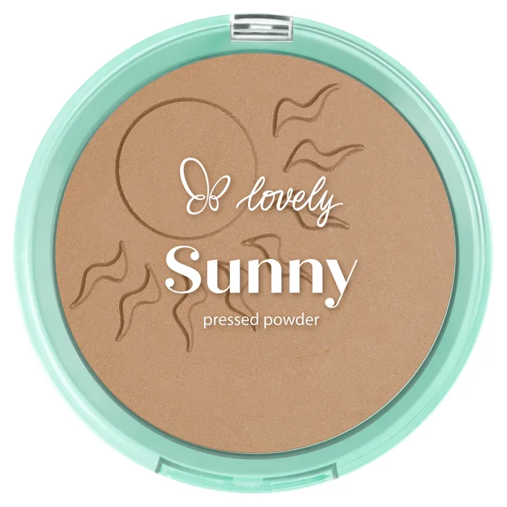 Lovely Sunny Powder prasowany puder brązujący o satynowym wykończeniu 16 g