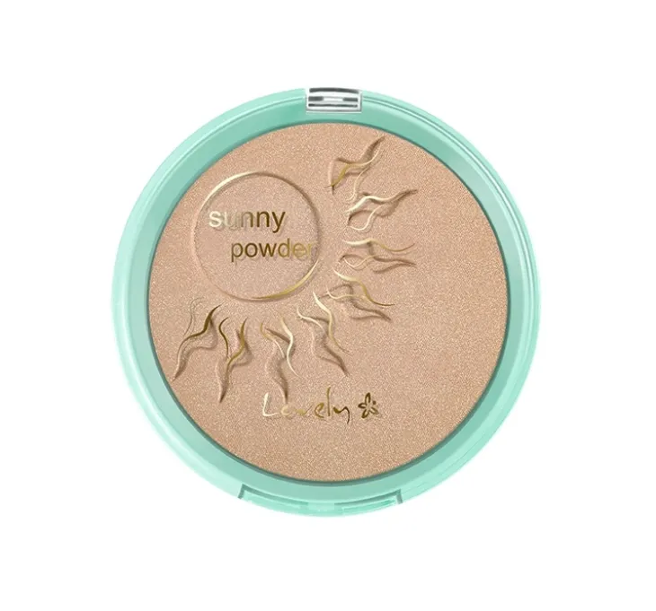 Lovely Sunny Powder prasowany puder brązujący o satynowym wykończeniu 16 g