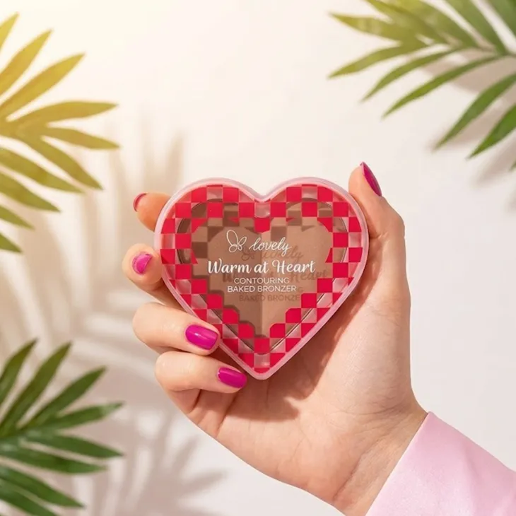 Lovely Warm at Heart podwójny bronzer wypiekany do twarzy 9 g