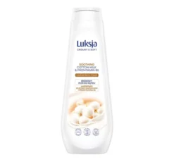 Luksja Creamy & Soft kremowy płyn do kąpieli mleczko bawełniane i prowitamina B5 900ml