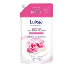 Luksja Creamy & Soft mydło w płynie Róża i Proteiny Mleka zapas 900ml