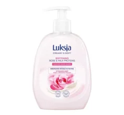 Luksja Creamy & Soft mydło w płynie Róża i Proteiny Mleka 500ml