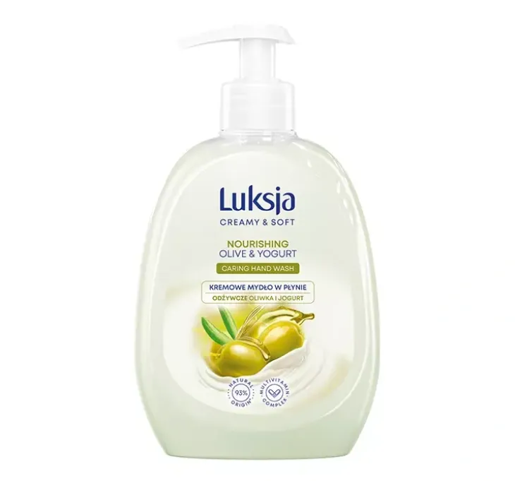Luksja Creamy & Soft mydło w płynie oliwka i jogurt 500ml