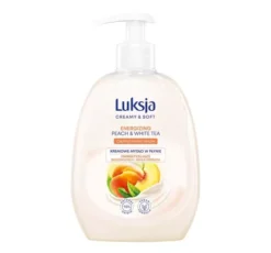 Luksja Creamy & Soft mydło w płynie Brzoskwinia i Biała Herbata 500ml