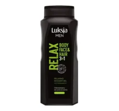 Luksja Men Relax odprężający żel pod prysznic 3w1 dla mężczyzn 500ml