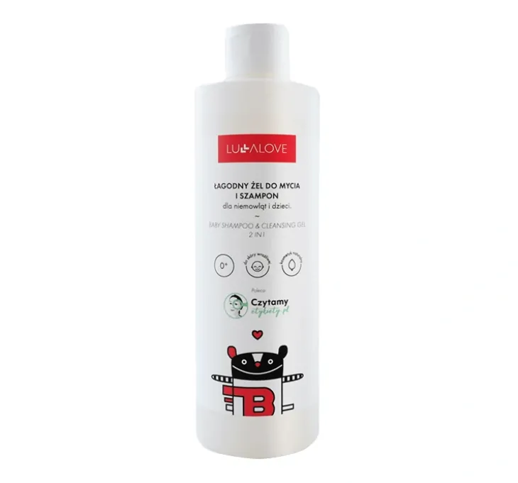 Lullalove łagodny żel do mycia i szampon dla dzieci 280ml