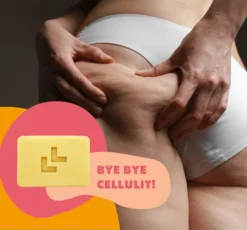 Lullalove antycellulitowy balsam w kostce do masażu ciała 70g