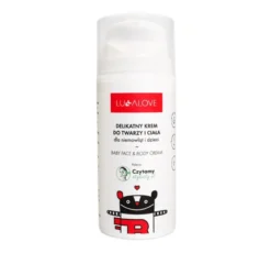 Lullalove delikatny krem do twarzy i ciała dla dzieci 100ml