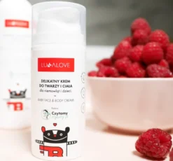 Lullalove delikatny krem do twarzy i ciała dla dzieci 100ml