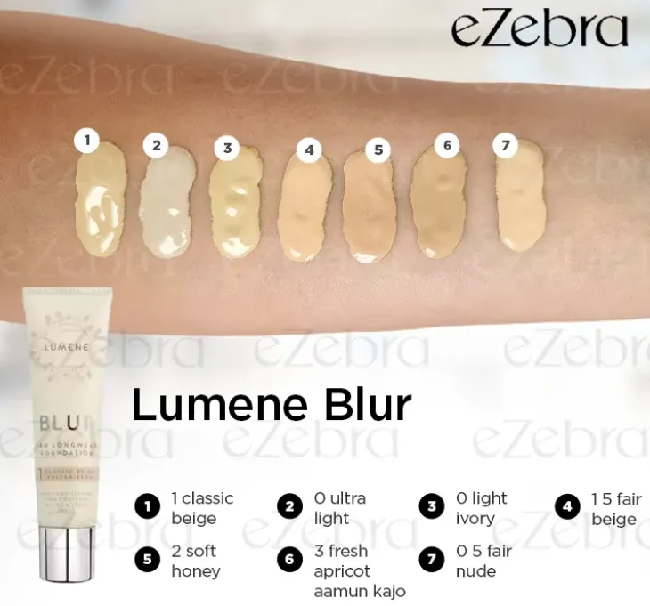 Lumene Blur długotrwały podkład 16H 2 Soft Honey SPF 15 30ml