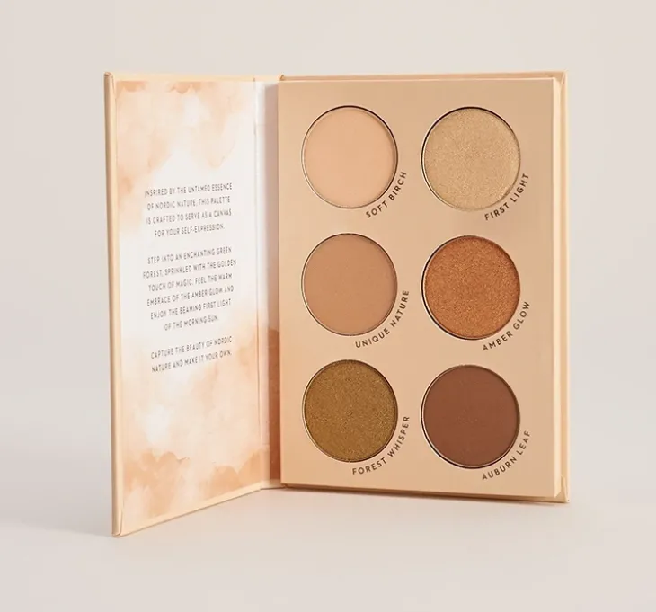 Lumene Nordic Neutrals Paleta cieni do powiek 8g