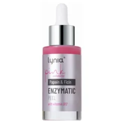 Lynia Pink Exfoliator enzymatyczny peeling do twarzy z papainą i ficyną oraz witaminą B12 30 ml