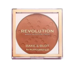 Makeup Revolution Bake & Blot puder matujący Orange 5,5g