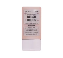 Makeup Revolution Bright Light płynny róż do policzków Rosie Pink 23ml