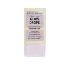 Makeup Revolution Bright Light płynny rozświetlacz do twarzy Star Dew Gold 23ml