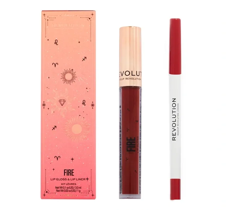 Makeup Revolution Fantasy Fire zestaw kosmetyków do ust