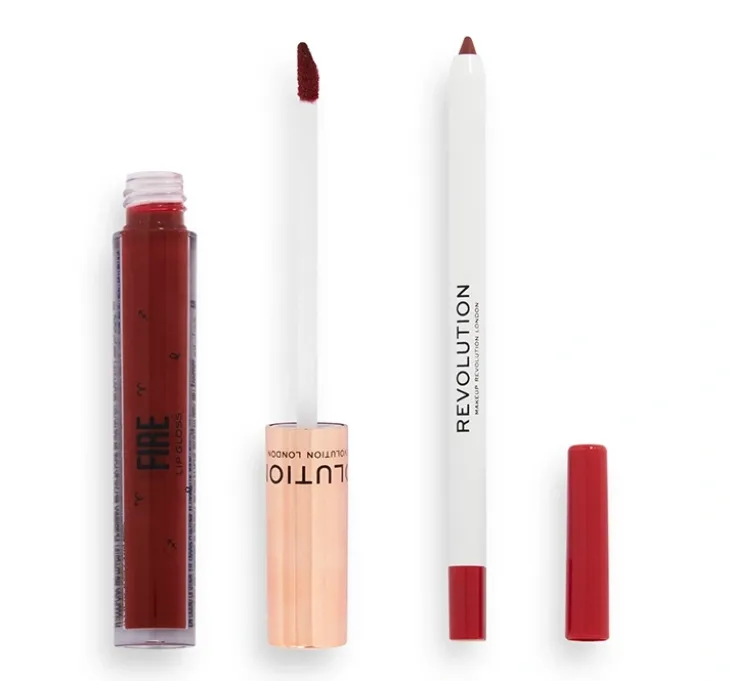 Makeup Revolution Fantasy Fire zestaw kosmetyków do ust