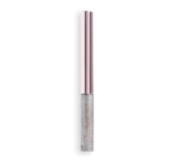 Makeup Revolution Festive Allure błyszczący eyeliner do powiek Silver Flush 2,4ml