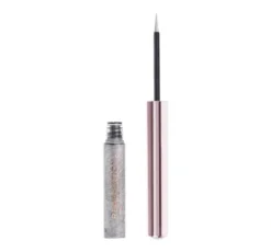 Makeup Revolution Festive Allure błyszczący eyeliner do powiek Silver Flush 2,4ml