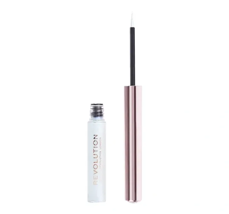 Makeup Revolution Festive Allure błyszczący eyeliner do powiek Holo White 2,4ml