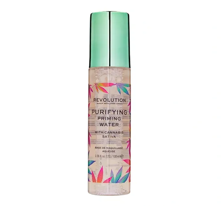 Makeup Revolution Good Vibes Cannabis Sativa nawilżająca mgiełka do twarzy 100ml
