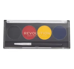 Makeup Revolution Graphic Liners paleta żelowych eyelinerów z pędzelkiem Artist Ego 5,4g