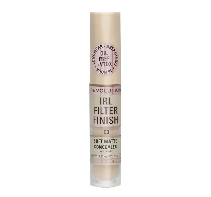 Makeup Revolution IRL Filter Finish korektor do twarzy C3 6g