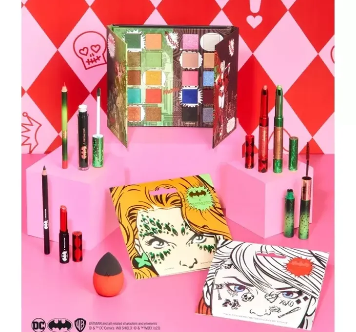 Makeup Revolution x DC dwustronny metaliczny cień do powiek Pretty Villain