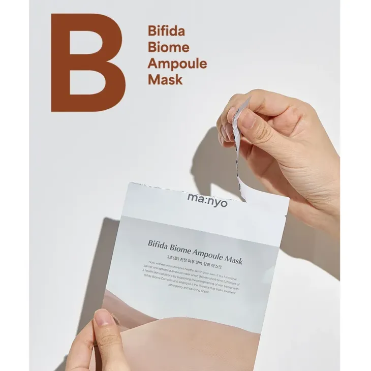 Manyo Bifida Biome Ampoule Mask nawilżająca maska w płachcie 30 g