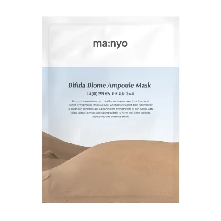 Manyo Bifida Biome Ampoule Mask nawilżająca maska w płachcie 30 g