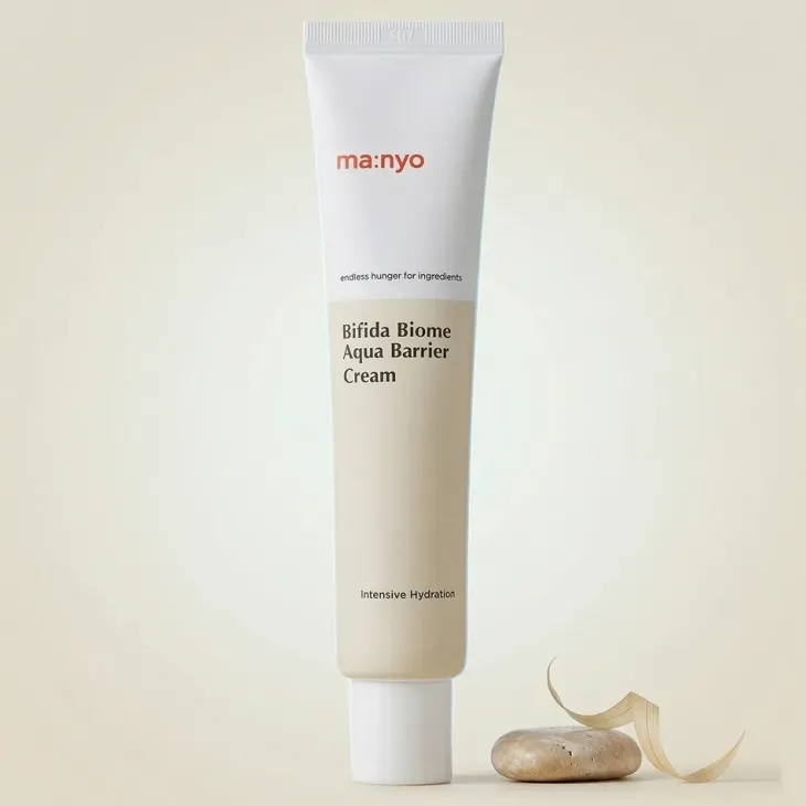 Manyo Bifida Biome Aqua Barrier Cream nawilżający krem barierowy do twarzy 80 ml
