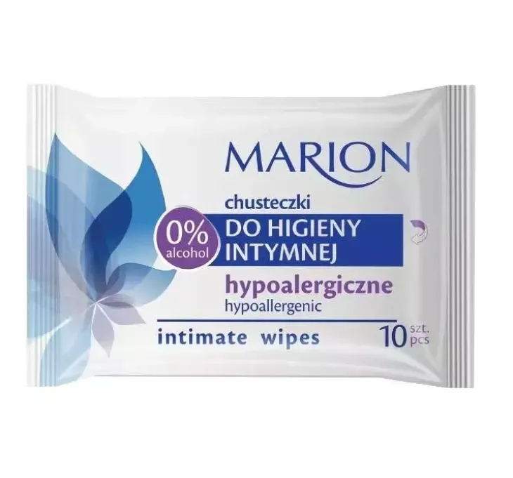 Marion chusteczki higiena intymna hypoalergiczne
