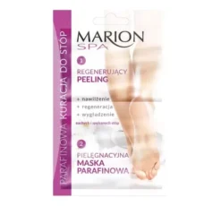 Marion Spa parafinowa kuracja stóp peeling maska