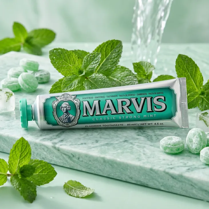 Marvis Classic Strong Mint klasyczna pasta do zębów miętowa 85 ml